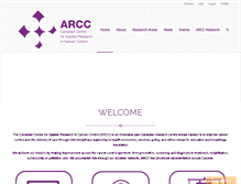 Tablet Screenshot of cc-arcc.ca
